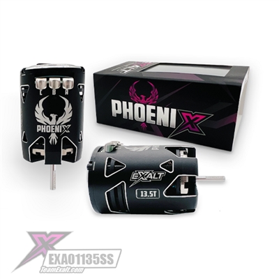 Exalt Phoenix Silver Spec Brushless Motor, 13.5 turn