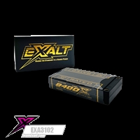 Exalt X-Rated 8400 mAh 1S Lipo Battery 135C, 5mm bullets