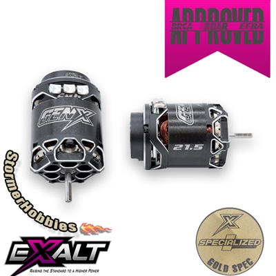 Exalt Gen-X Gold Spec Brushless Motor, 21.5 turn