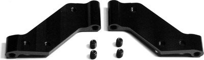 Exotek Racing F104 Alloy Servo Mounts, Black 