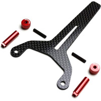 Exotek Racing RB6 Battery Strap Set, CaRBon 