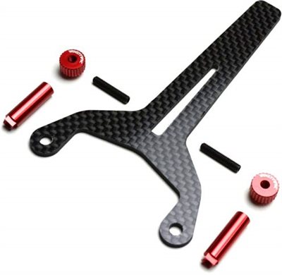 Exotek Racing RB6 Battery Strap Set, CaRBon 