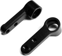 Exotek Racing RB6 Steering Bellcrank Set, Black Aluminum