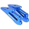 Exotek Racing B5M Rear Wing Mount Set, Blue Aluminum