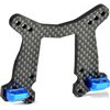 Exotek Racing B5 Carbon Front Shock Tower For Gull Wing Arms, Blue