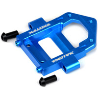 Exotek Racing B44.3 Front Bulkhead, Blue Aluminum