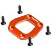 Exotek Racing D413 Aluminum Diff Bulkhead Cap, Orange