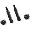 Exotek Racing Cougar/Cat Twist Nut Lipo Battery Post Set, Black (2)