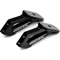 Exotek Racing Cougar/Cat Aluminum Wing Mount Set, Black (2)