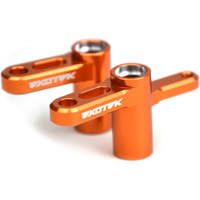 Exotek Racing XB4 2015 Steering Bellcrank Set, Orange (2)