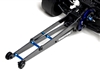 Exotek DR10 HD Graphite Wheelie Bar, 12 inch