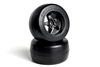 .Exotek Racing Twister Pro Drag Tire and Wheel Set, foam insert