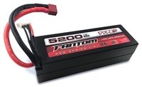 Fantom 5200mAh 14.8 4S Pro Series LCG Lipo Battery, 100c, deans