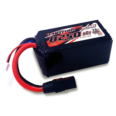 Fantom 8250mAh, 200C 7.4V 2S Octane Pro Drag Series Lipo Battery