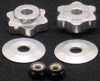 Fast Lane Machine 5mm Axle To 17mm Wheel Hub Adapter Set (2)