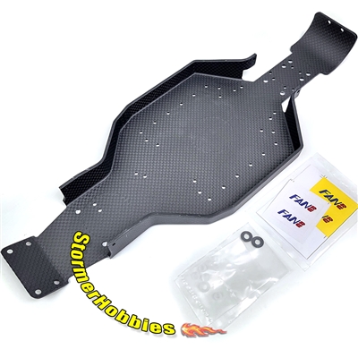 FanRC Worlds Car Carbon Tub Chassis, woven