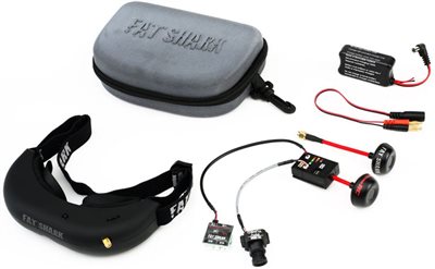 Fat Shark RC Vision Systems Fat Shark Attitude V2 Fcc Certified Bundle