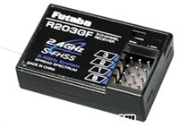 Futaba 2.4 GHz S-FHSS R203GF 3-channel Receiver for 3PV/4PV and 3PRKA