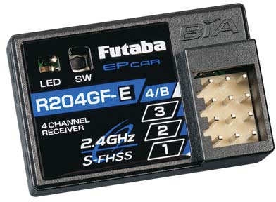 Futaba R204GF-E 2.4GHz S-FHSS 4-channel HV Micro Receiver