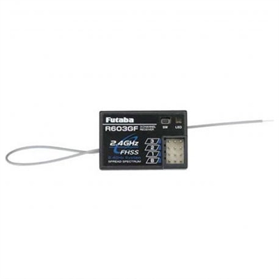 Futaba 2.4 GHz FHSS R603GF Receiver for 2PL and 3PL