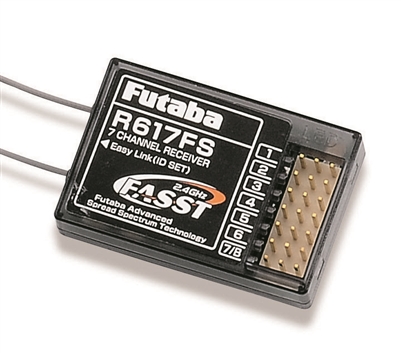 Futaba R617FS 2.4GHz 7-channel FASST Receiver