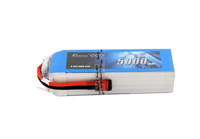 Gens Ace 5000mAh 5s 45C 18.5V Lipo Battery Pack with WSDeans Plug