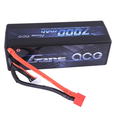 Gens Ace 7000mAh 60C 14.8V 4S Lipo Battery with Deans connector