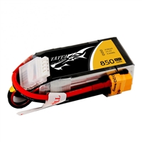 Gens Ace 850mAh 45C 11.1V 3S Lipo Battery with XT60 Connector