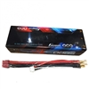 Gens Ace 5000mAh 100C 7.4V 2S Lipo Battery with 4mm bullets