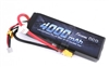 .Gens Ace 4000mAh 50C 11.1V 3S Lipo Battery with XT60  plug and Traxxas Adapter