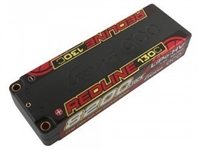 Gens Ace Redline 8200mAh 130C 7.6V 2S HV Lipo Battery with 5mm bullets