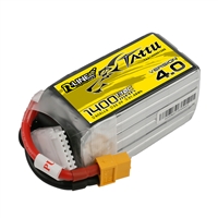 Gens Ace Tattu R-Line 1400mAh 130C 22.2V 6S Lipo Battery with XT60 Connector