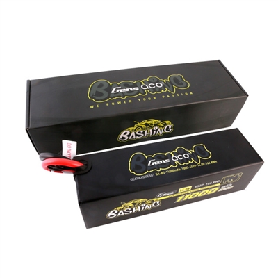 Gens Ace Bashing Pro G-tech 11000mAh 4S 100C 14.8V Lipo Battery Pack, EC5