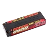 Gens Ace Redline 2.0 6500mAh HV 140C 7.6V 2S Lipo Battery with 5mm bullets