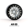Gmade AR03 1.9" 6 Lug Aluminum Beadlock Wheels (2)