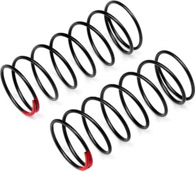 Hot Bodies D413 Front Shock Spring Set, 64.8 G/Mm Red (2)