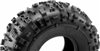 Hot Bodies Rover Rock Crawler Tires With Inserts, White Compound (2)
