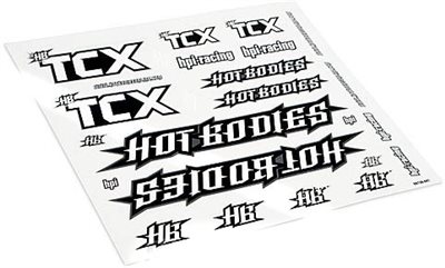 Hot Bodies Cyclone TCX Decal Sheet