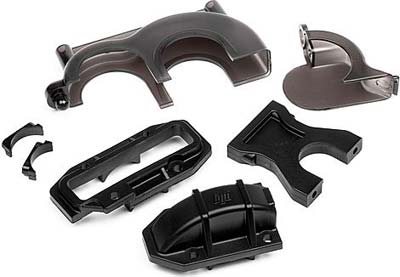 HPI Cyber 10 Center Bulkhead/Spur Gear Cover Set