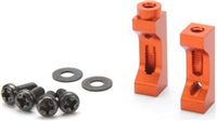 HPI F10 Servo Mount Set, Orange Orange Aluminum