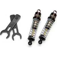 HPI Blitz Ese/Blitz Front Threaded Shock Set, Aluminum