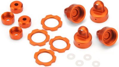 HPI Blitz Ese Shock Parts Set, Orange Anodized
