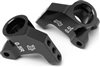 HPI Blitz Rear Hub Carriers-0.5 Degree, Black Aluminum (2)