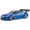 HPI Nissan 350z Greddy Twin Turbo Clear Sedan Body, 200mm