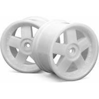 HPI GT5 Rims, White For Maxx And Savage Trucks (2)