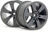 HPI Savage Q6 Rims, Gunmetal (2) 