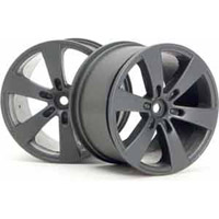 HPI Savage Q6 Rims, Gunmetal (2) 