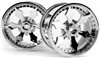 HPI Savage And Maxx Spike Rims, Chrome (2)