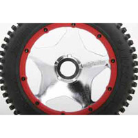 HPI Baja 5B Super Star Rear Rims, Chrome (2)