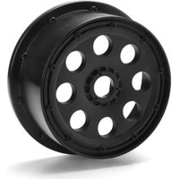 .HPI Baja 5T Outlaw Rims-Black, 4mm Offset (2)